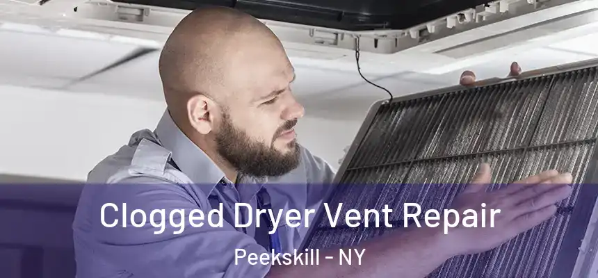  Clogged Dryer Vent Repair Peekskill - NY